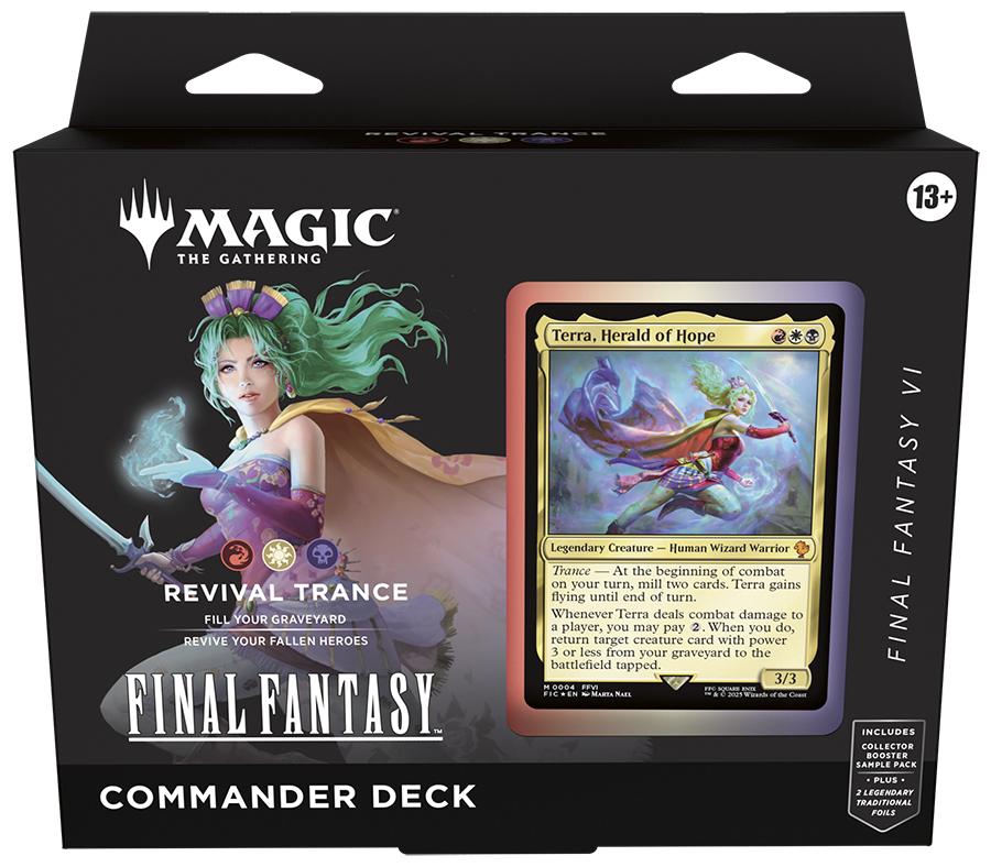 FINAL FANTASY COMMANDER DECK 4デッキセット 英語版 MTG Final Fantasy English Collector Commander Decks Set of 4